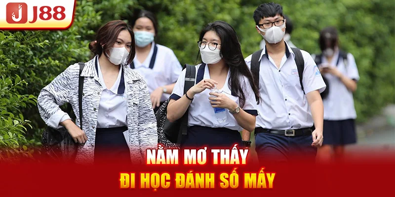 Nằm mơ thấy đi học đánh số mấy